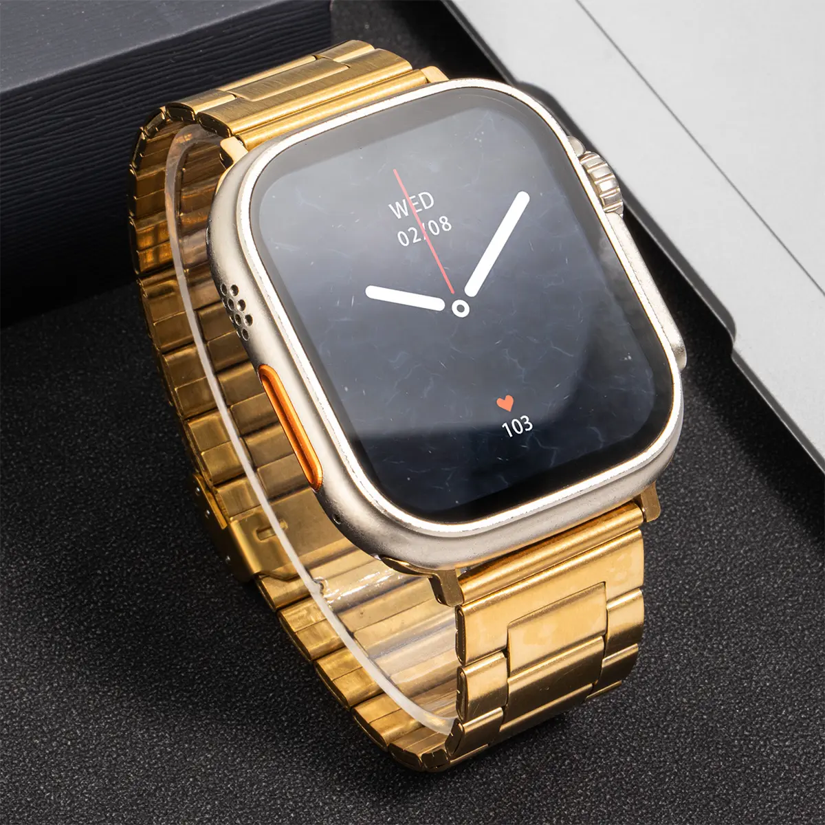 Stainless Steel Strap For Apple Watch Band 45mm Ultra 49mm 41mm 40mm 44mm Strap Metal Bracelet For Iwatch Series 10 9 46mm 42mm