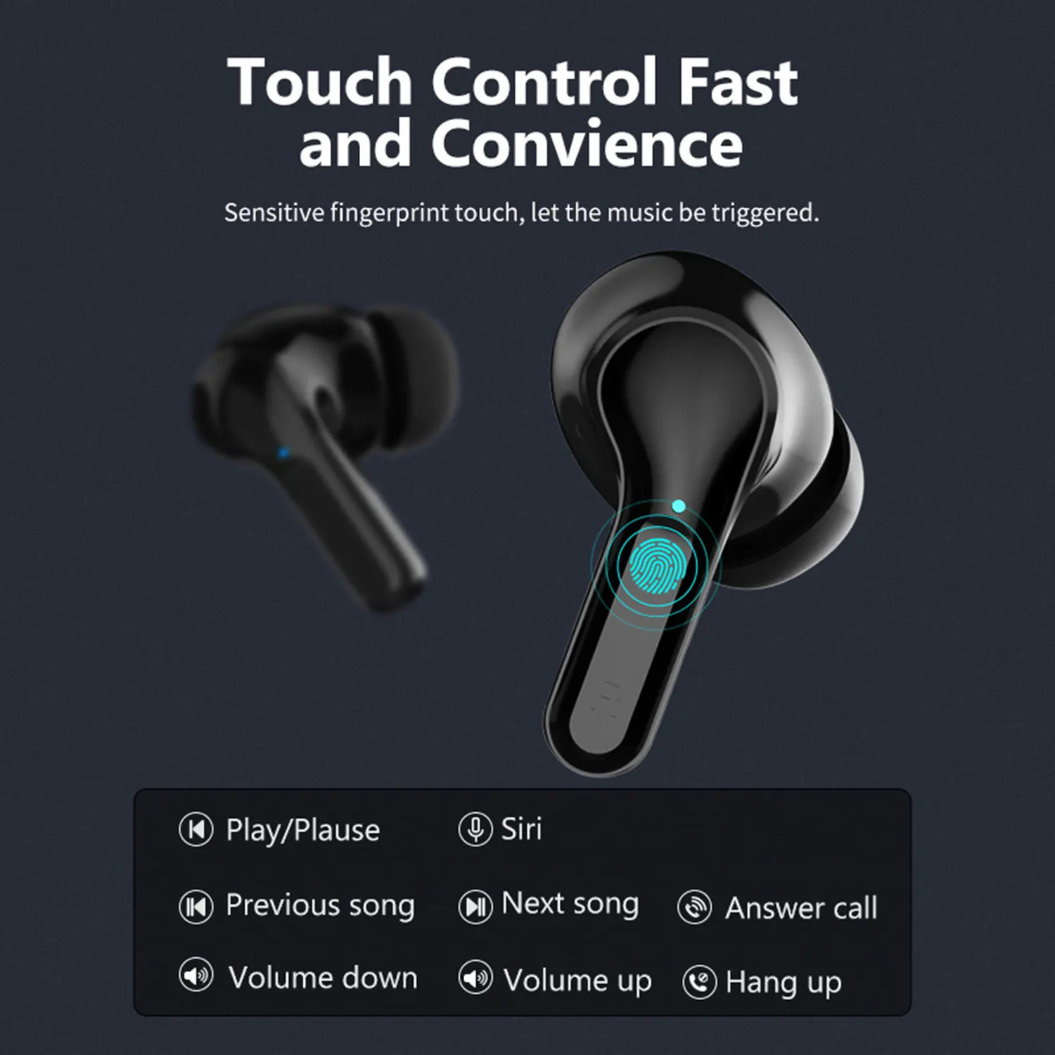 for Samsung Galaxy S23 Ultra S23 s24 Plus TWS Bluetooth Wireless Earphone 5.0 Touch Control Earbuds  Stereo Music Sports Headset