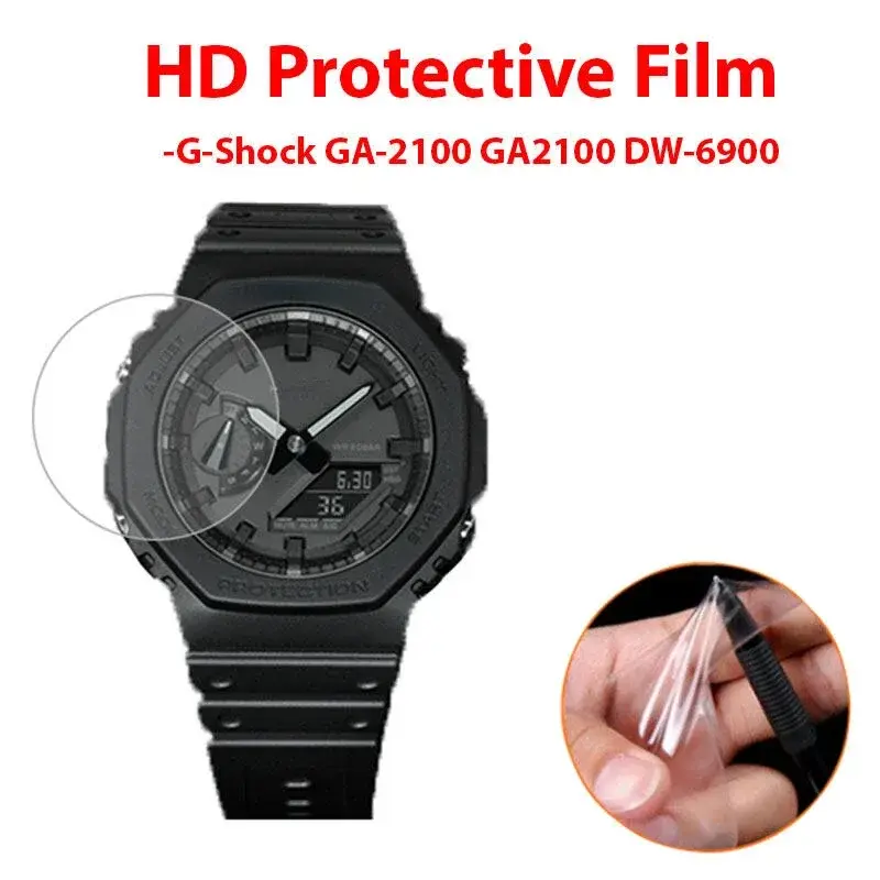 2Pcs 9H Tempered Glass Screen Protector For Casio G Shock GA2100 DW5600 DW-6900/7900 GW-6900/7900 GM-6900 GDX-6900 G-6900/7900