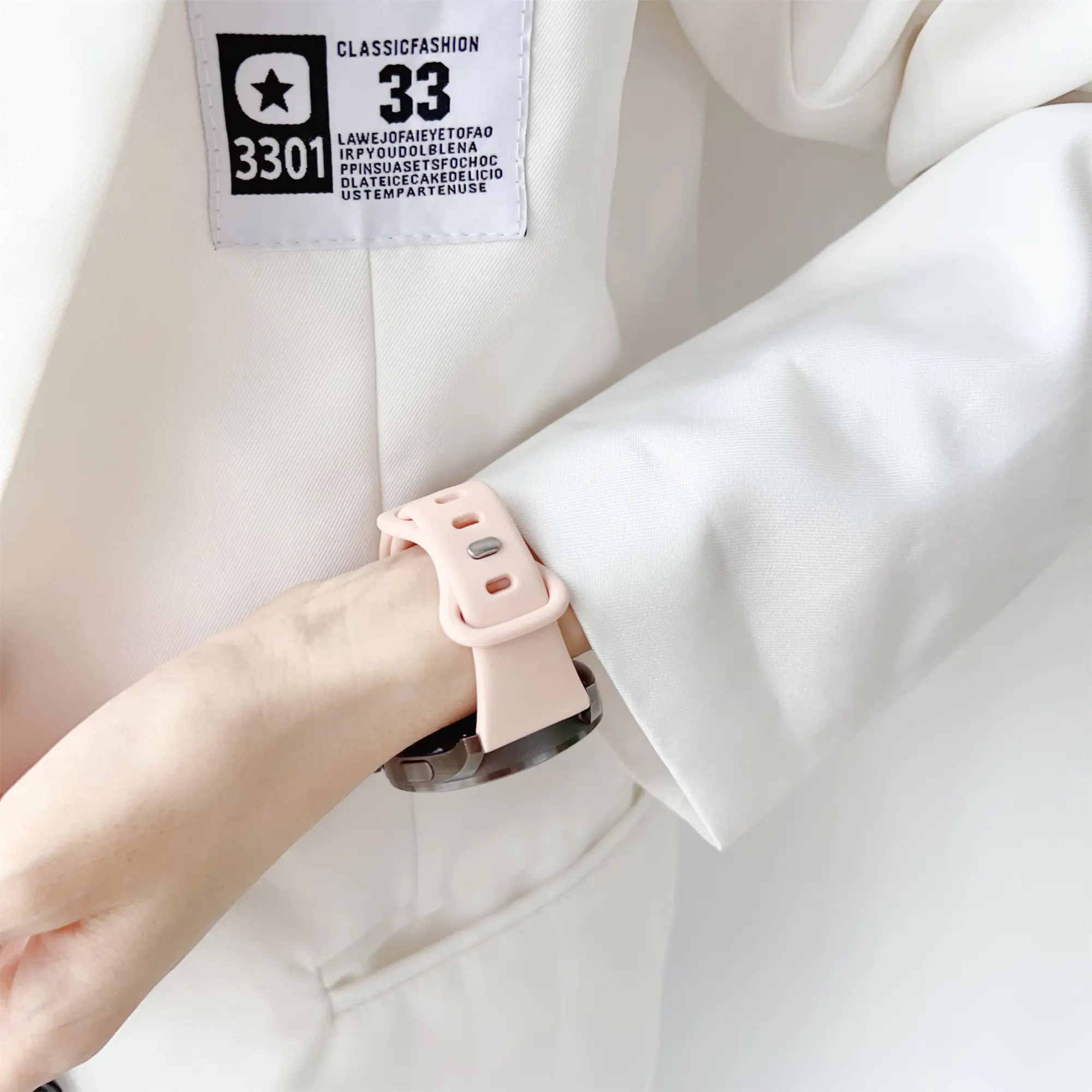 20 22mm Watch Strap for Samsung Galaxy Watch 6/5/4 40 44/Watch 5 Pro 45/Watch 6/4 Classic 43 47mm Soft Slim Silicone Band Correa
