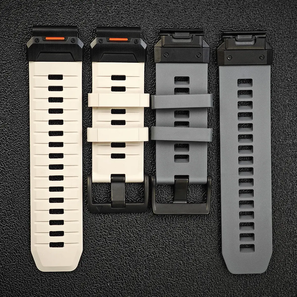 22mm 26mm QuickFit  Fluororubber Strap For Garmin Fenix 8 7X 7 6 6X Pro Epix Pro Gen2 47mm 51mm//Fenix 5X Plus Tactix7 Watchband