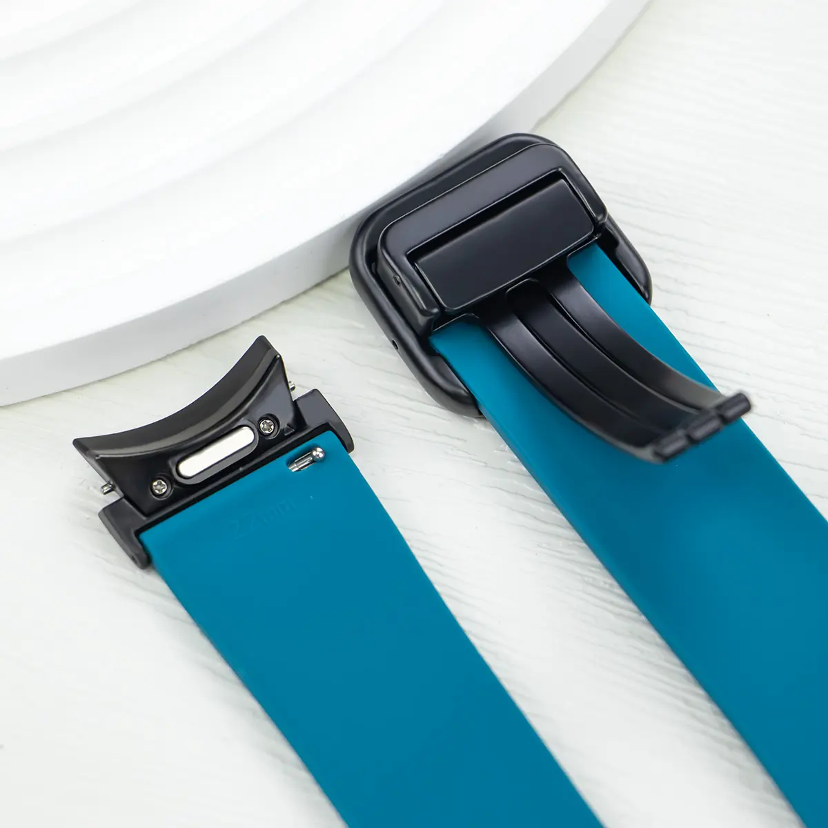 Magnetic Silicone Strap for Samsung Galaxy Watch6 Classic 47mm 43mm 6/5/4 40mm 44mm Quick Fit No Gaps Sports 20mm Band 5Pro 45mm