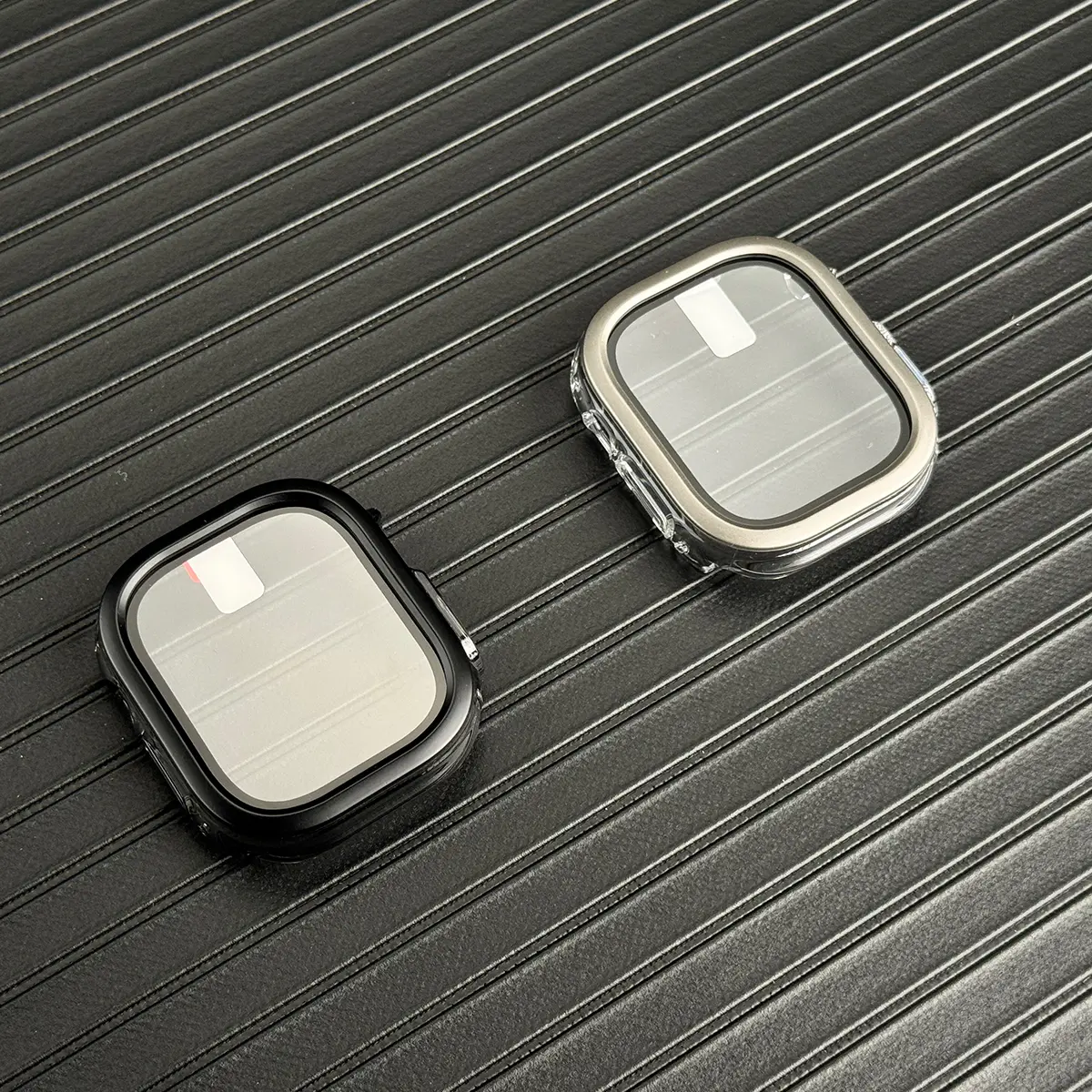 HD Tempered Glass+Case for Apple Watch 10 46mm Ultra 2 Cover Aluminum Alloy Bumper Protective Frame for IWatch S10 42mm