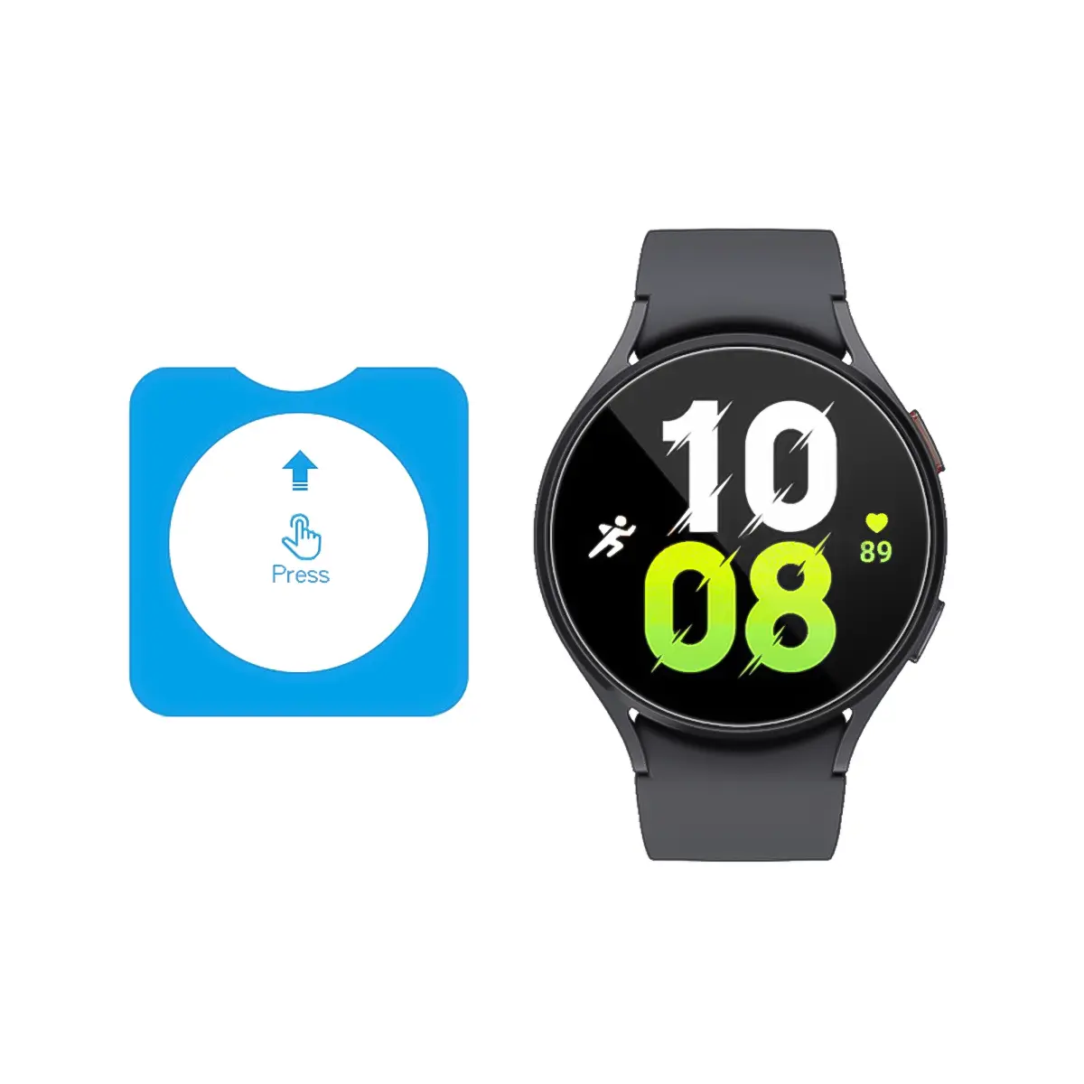 1-3Pcs Tempered Glasss for Samsung Galaxy Watch 7 40mm 44mm / Ultra 47mm Screen Protector Protective Glass Easy to Install