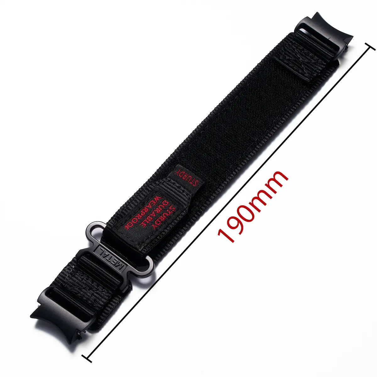 No Gaps Nylon Strap for Samsung Galaxy Watch 7 6 5 4 40mm 44mm 6Classic 43mm 47mm 42/46mm Bracelet Correas Watch 5Pro 45mm Band