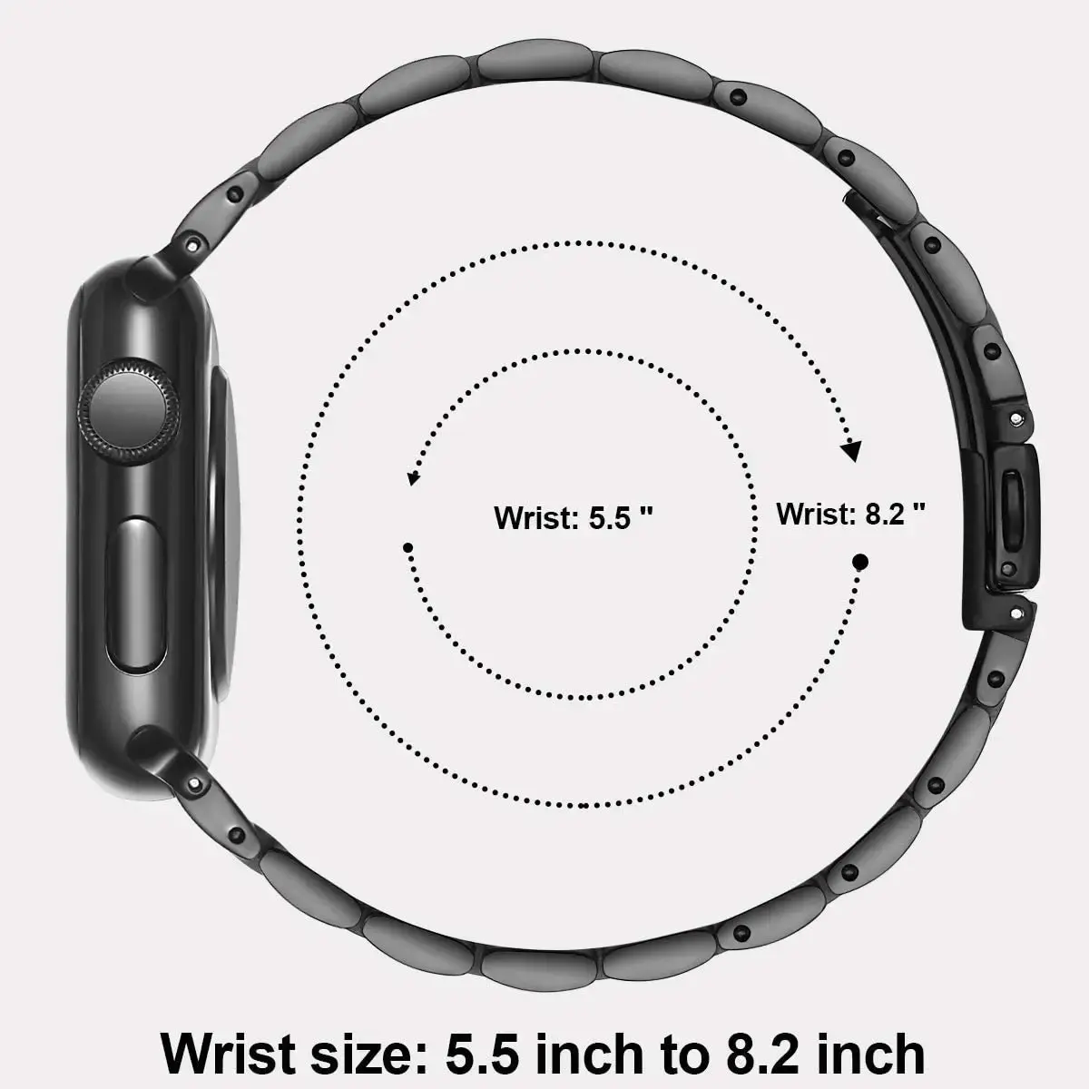 Stainless Steel Strap For Apple Watch Ultra 2 Band 49mm 42mm 44mm Metal Bracelet iWatch Series 10 9 8 7 6 SE 5 4 3 Women 45 41mm