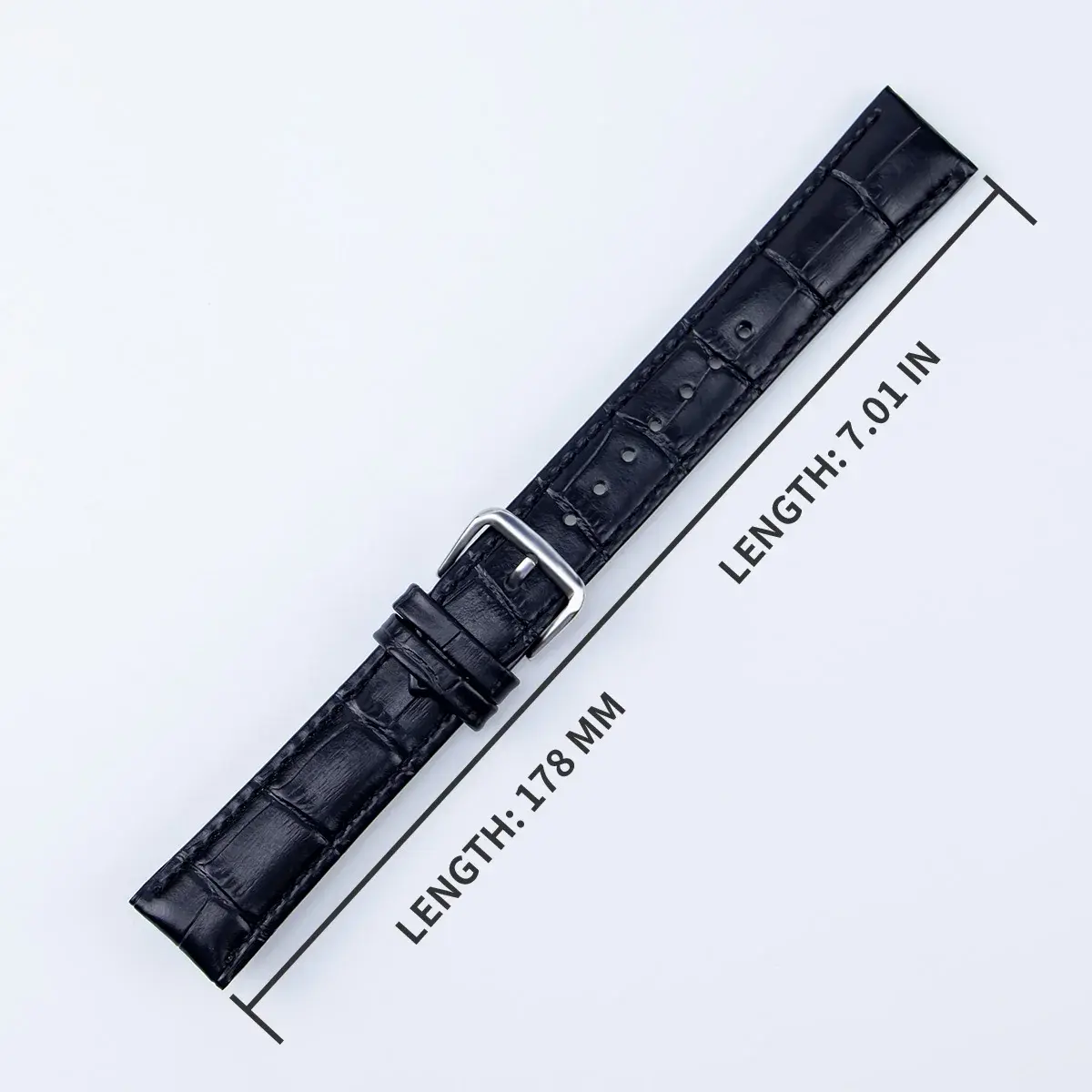 Soft Wrist Watch Bands Comfortable Leather Watch Strap 12mm 14mm 16mm 18mm 20mm 22mm 24mm Watch Pin buckle Band