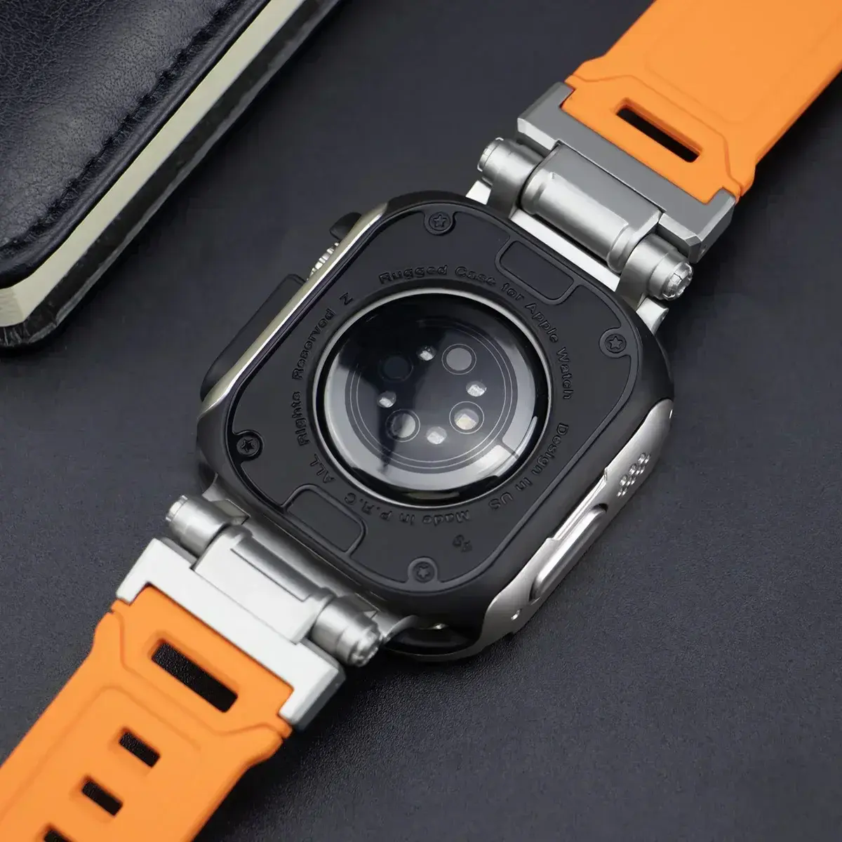 Strap+Case for Apple Watch Band S10 46mm 44/45/49mmTPU Protector Case Cover Bracelet for IWatch Series 10 9 8 7 6 5 4 Ultra 2
