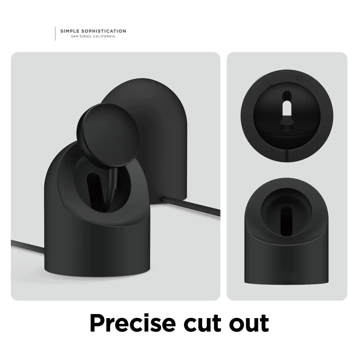 Compatible with Samsung Galaxy Watch 5 Charger Stand 40 44 46mm Galaxy Watch 3 4 5Pro 6 Charger silicone Stand 45 Charging base
