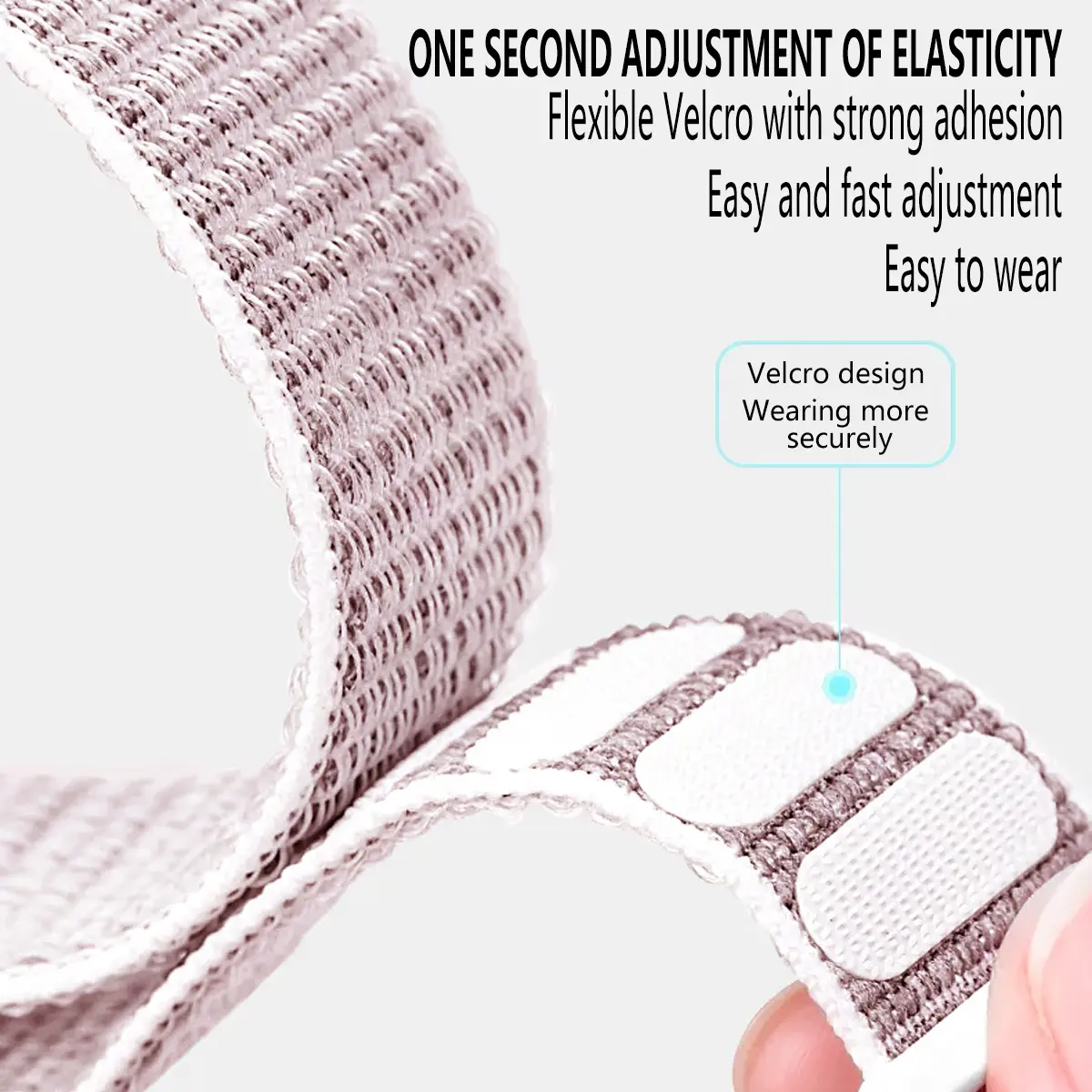 Velcro Nylon Woven Loop Strap for Huawei Watch Band Fit 3 Bracelet for Huawei Watch Fit3 Smart Watch for Huawei Fit Strap