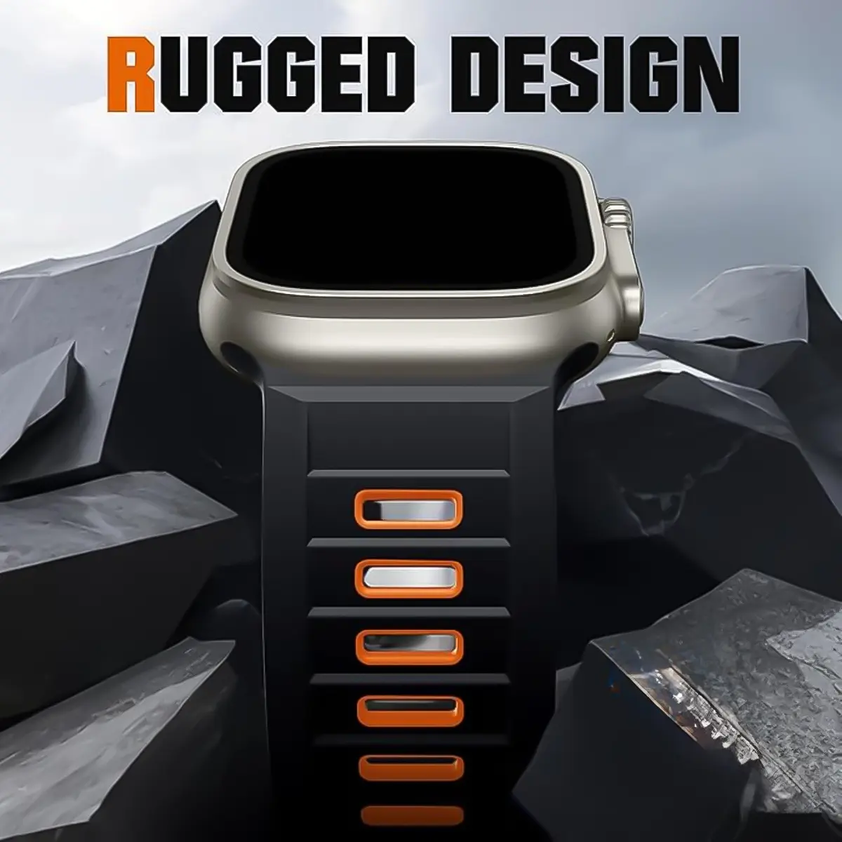 Sport Strap For Apple Watch Band 44 45 Ultra 2 49 40 41 42 45 44mm soft Silicone Bracelet  for IWatch Series 10 9 8 SE 7 Band