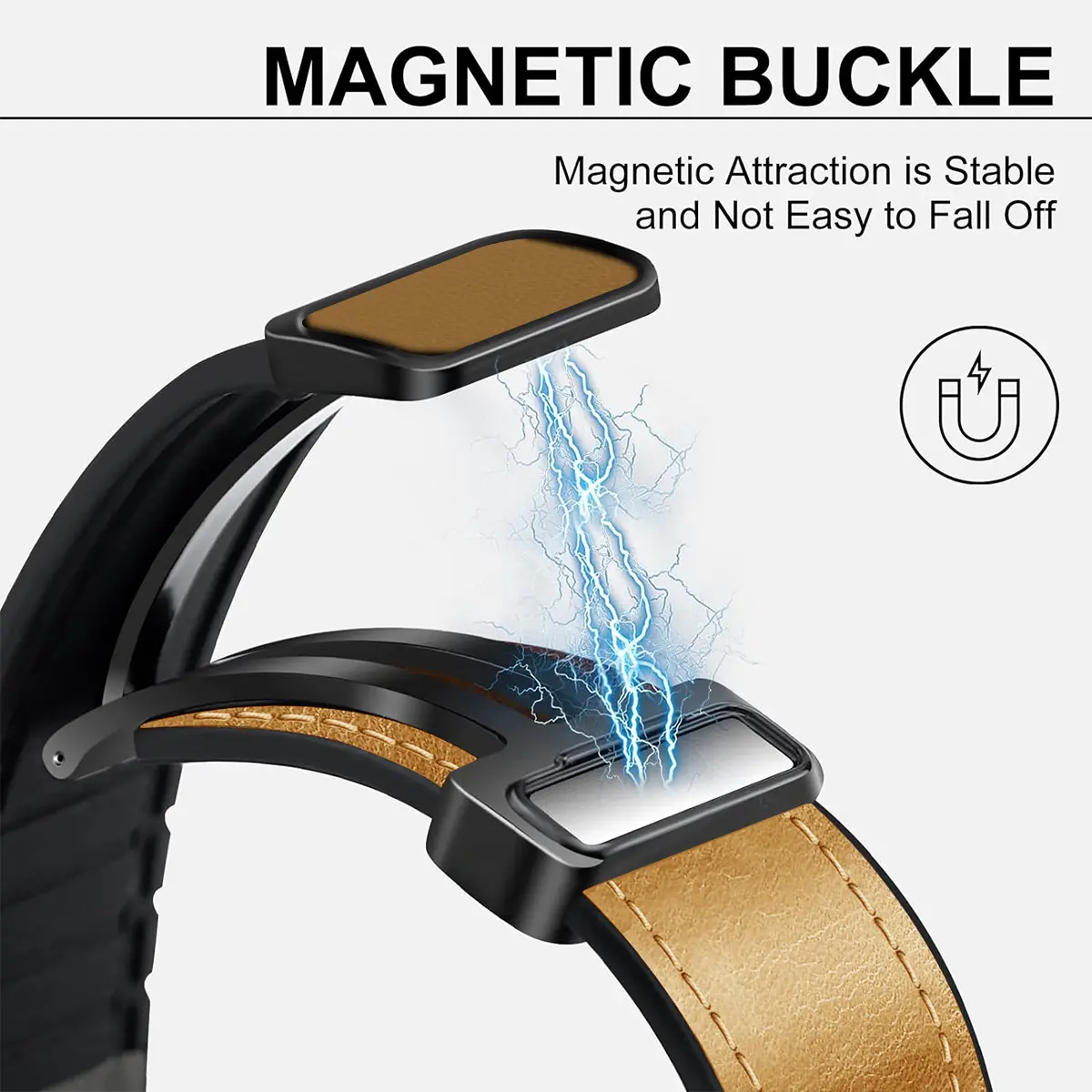 Leather Silicone Strap for Huawei Watch GT 4 3 Pro 2 46mm Band Magnetic Buckle Wristband Bracelet 22mm 20mm Strap Accessories
