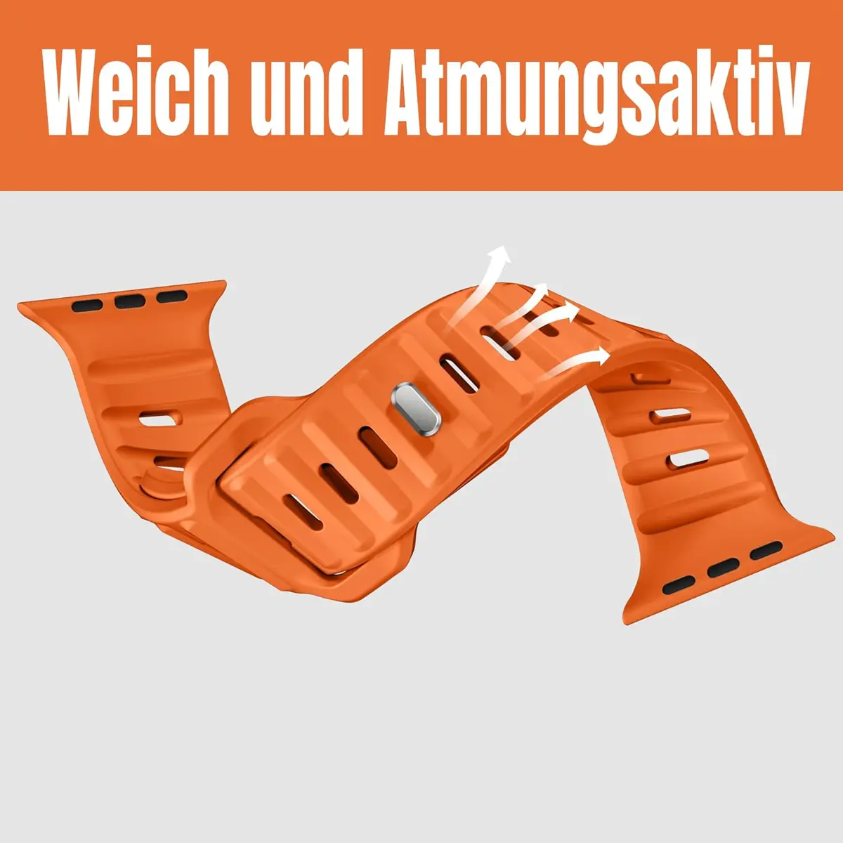 Sport Strap For Apple Watch Band 44 45 Ultra 2 49 40 41 42 45 44mm soft Silicone Bracelet  for IWatch Series 10 9 8 SE 7 Band