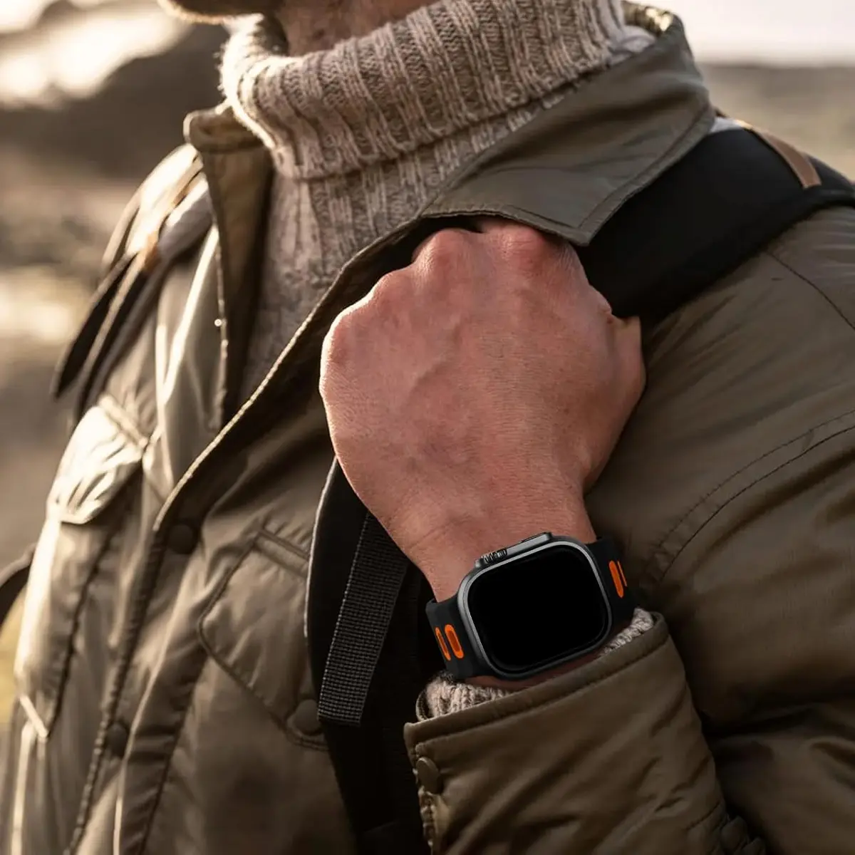 Sport Strap For Apple Watch Band 44 45 Ultra 2 49 40 41 42 45 44mm soft Silicone Bracelet  for IWatch Series 10 9 8 SE 7 Band
