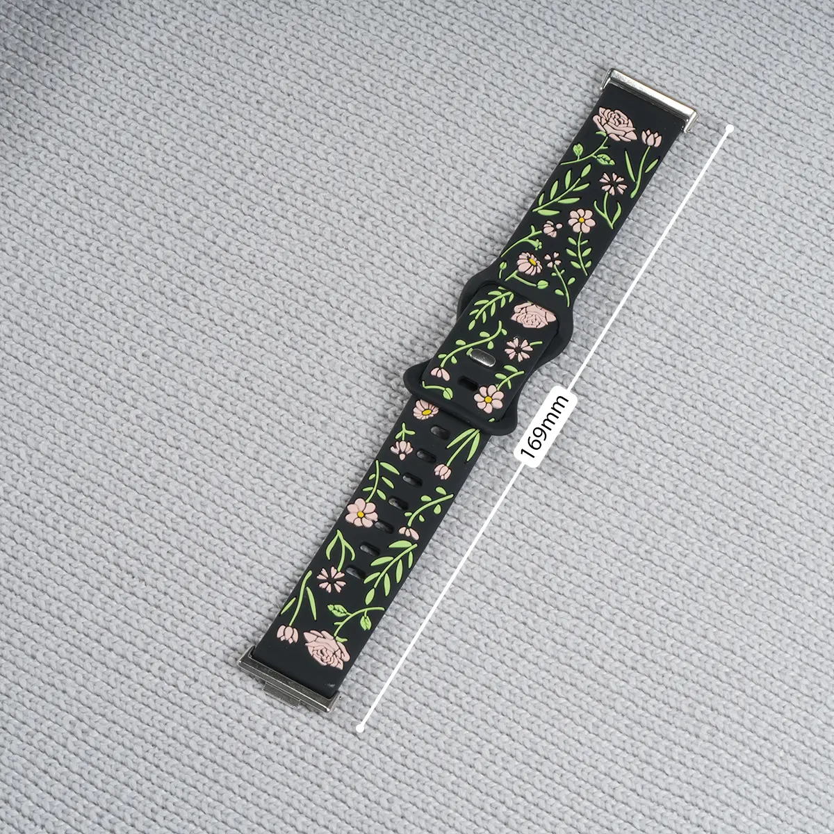 Floral Engraved Strap For Huawei Watch Fit 4Pro 4 fit 3  Silicone Sport Smartwatch for Huawei Watch Fit 2 1 Bracelet Watchband