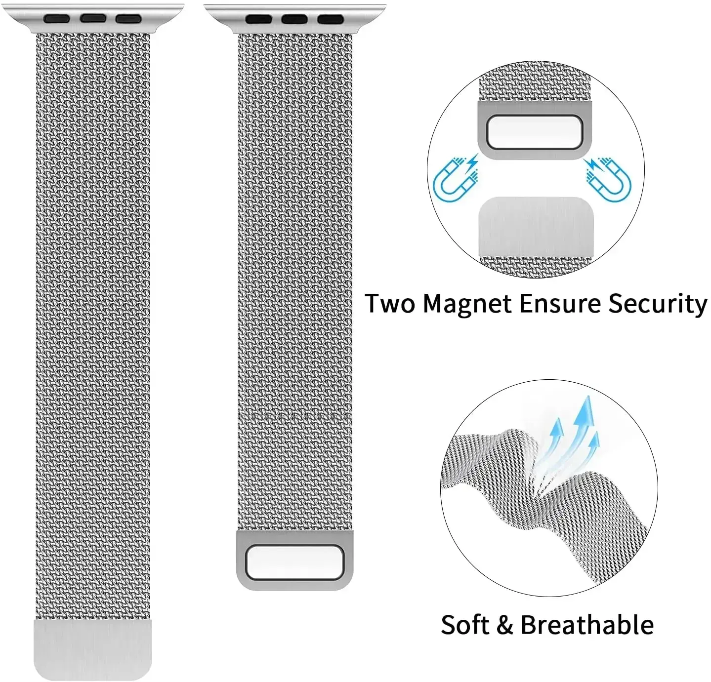 Milanese Case+Strap for Apple Watch Band 9 8 7 6 SE 5 4 49MM 41mm 40mm 44mm 42mm 38mm Watchband For Iwatch Series 9 Correa 45mm
