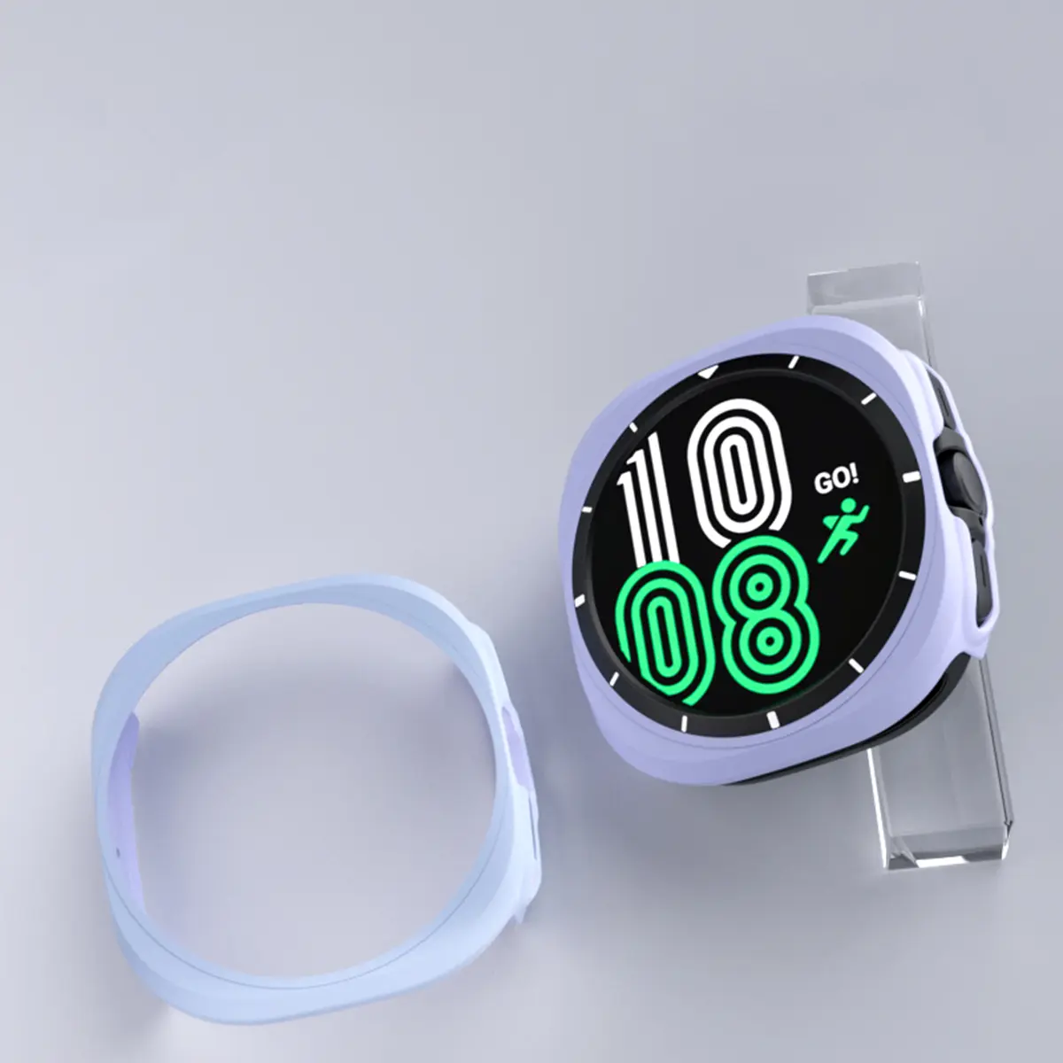 Protective Case for Samsung Galaxy Watch 7 Ultra 47mm SmartWatch PC Protect Shell for Galaxy Watch 7 Ultra 47mm Protector Fram