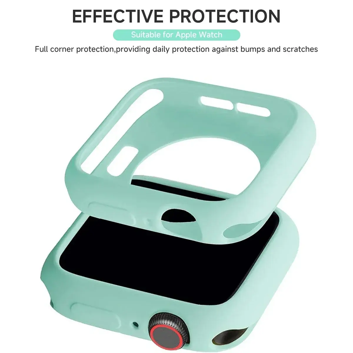 TPU Case+Strap for Apple Watch Band 46 42 44 41 40mm 45mm 49mm Screen Protectors for Apple IWatch Series 10 9 8 7 6 Ladies band