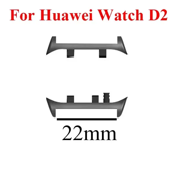 1pair Adapter For Huawei Watch D2 Watchband Strap Connector Bracelet 22mm Width Stainless Steel Accessories for Huawei Watch D