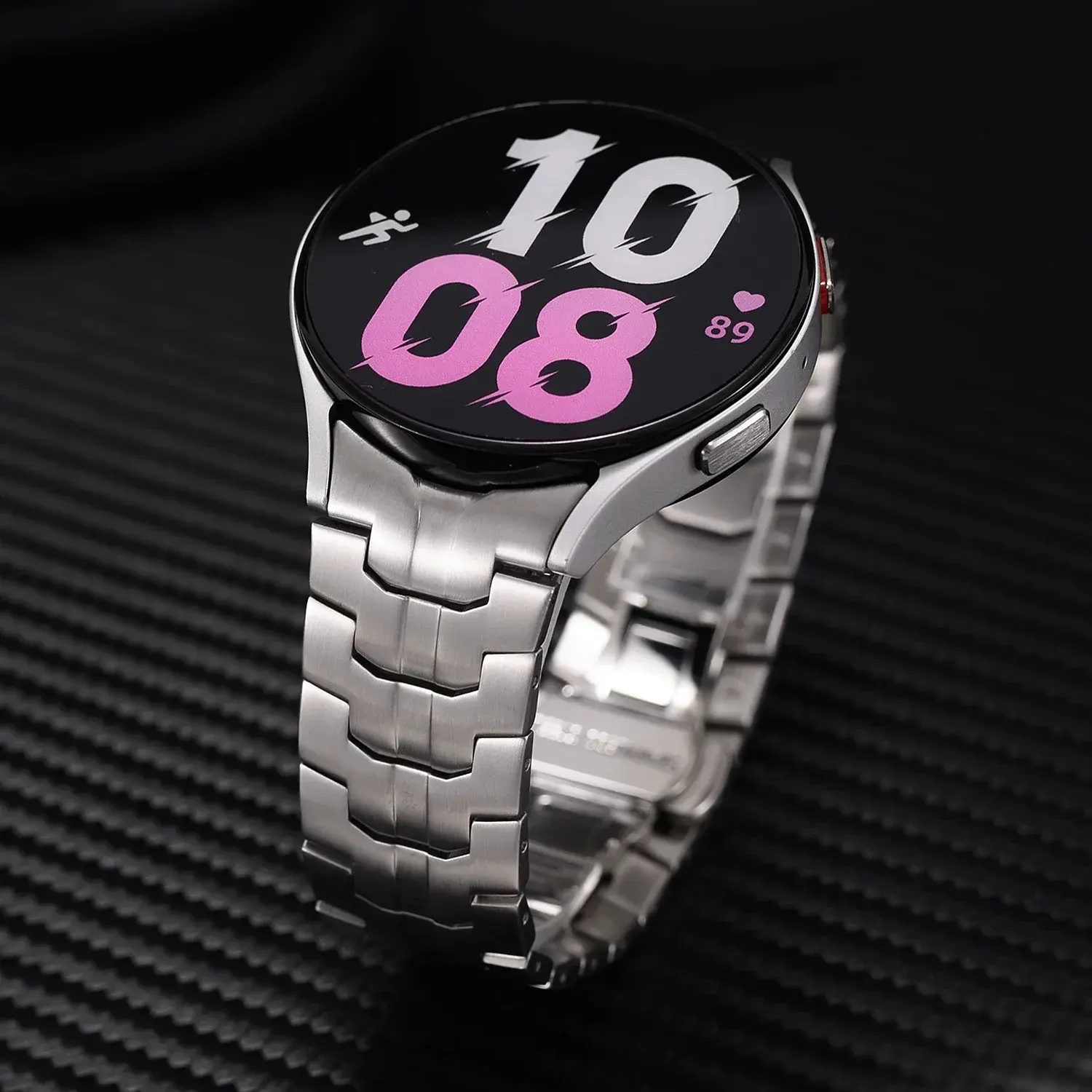 Stainless Steel Strap for Samsung Galaxy Watch 7 6 5 4 Classic 47mm 43mm 42 46mm 45mm No Gaps Metal Band 40 44mm Link Bracelet