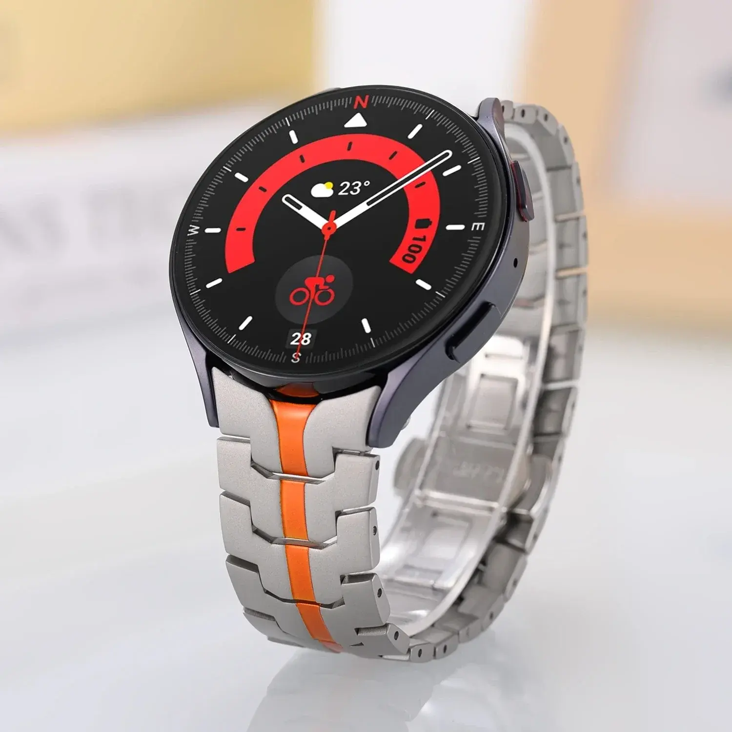 Stainless Steel Strap for Samsung Galaxy Watch 7 6 5 4 Classic 47mm 43mm 42 46mm 45mm No Gaps Metal Band 40 44mm Link Bracelet