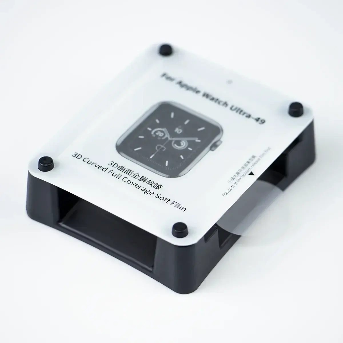 Easy Install Screen Protector for Apple Series 10 46mm 42mm / Watch Ultra 49mm / 9 8 7 6 5 4 3 SE 45mm 41mm 44mm 40mm Film