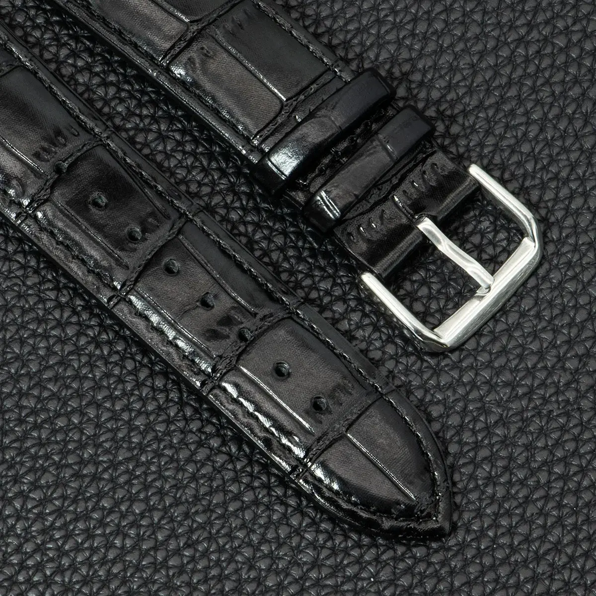 Leather Watch Strap For Samsung galaxy watch 7 ultra 47mm Stainless Steel Connector Accessory galaxy watch 7ultra Women Men band