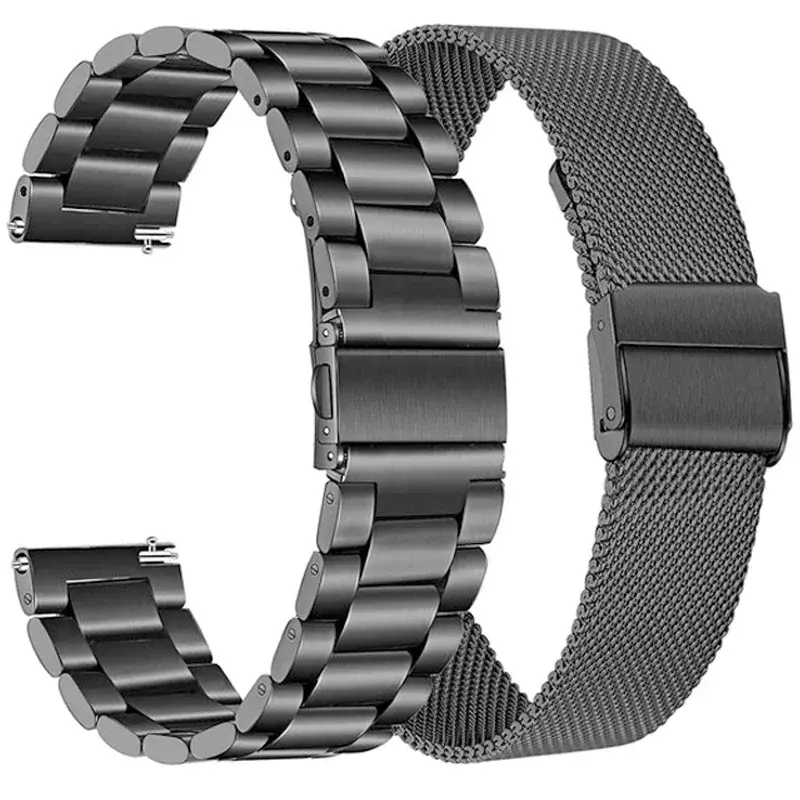 Metal stainless steel strap For Haylou Watch RS5 Smart Watch Wristband For Haylou Watch R8 S8 Bracelets Correa Accessories Belts