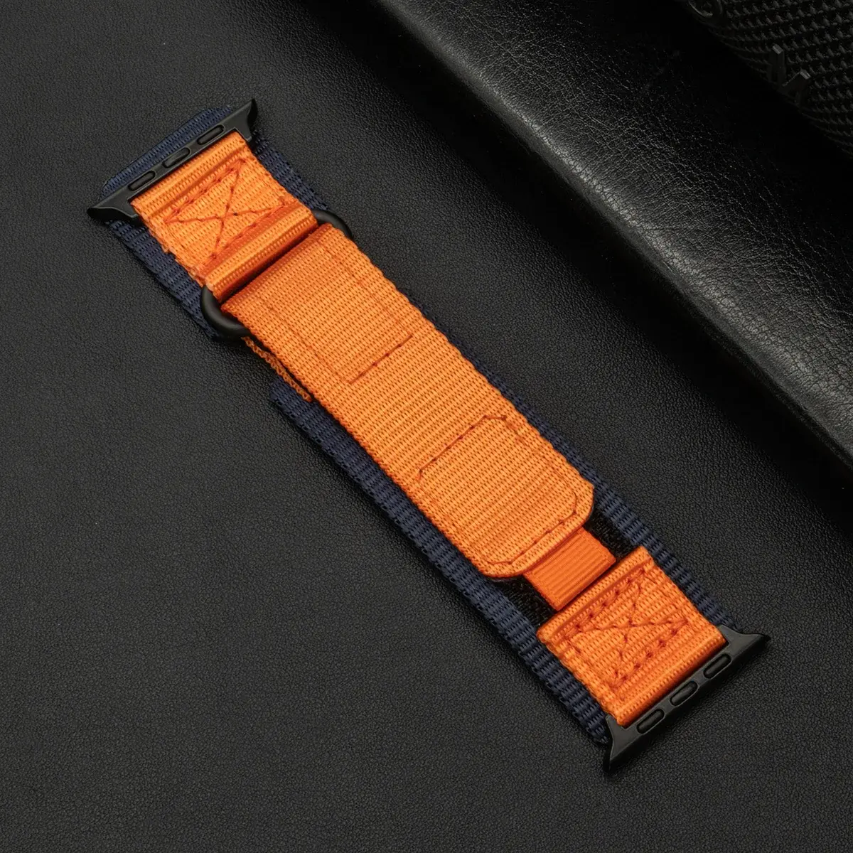 Nylon Strap for Apple Watch Ultra 2 Band 49mm 44mm 41mm 45mm 40mm 46mm 42mm Tactical Bracelet for Iwatch Series 10 9 8 7 6 5 4 3
