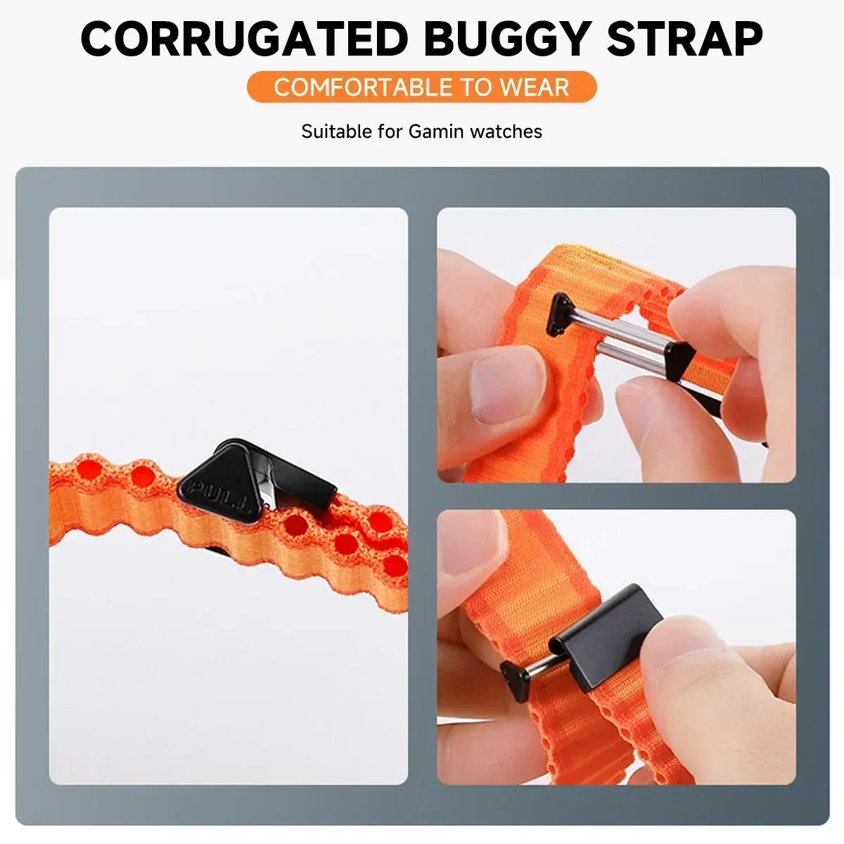 26MM 22MM Nylon Watch Band Straps For Garmin Fenix 6X 6 6S Pro 7X 7 8 Easyfit Wristband Fenix 5 5X 5S Plus Smartwatch Bracelet