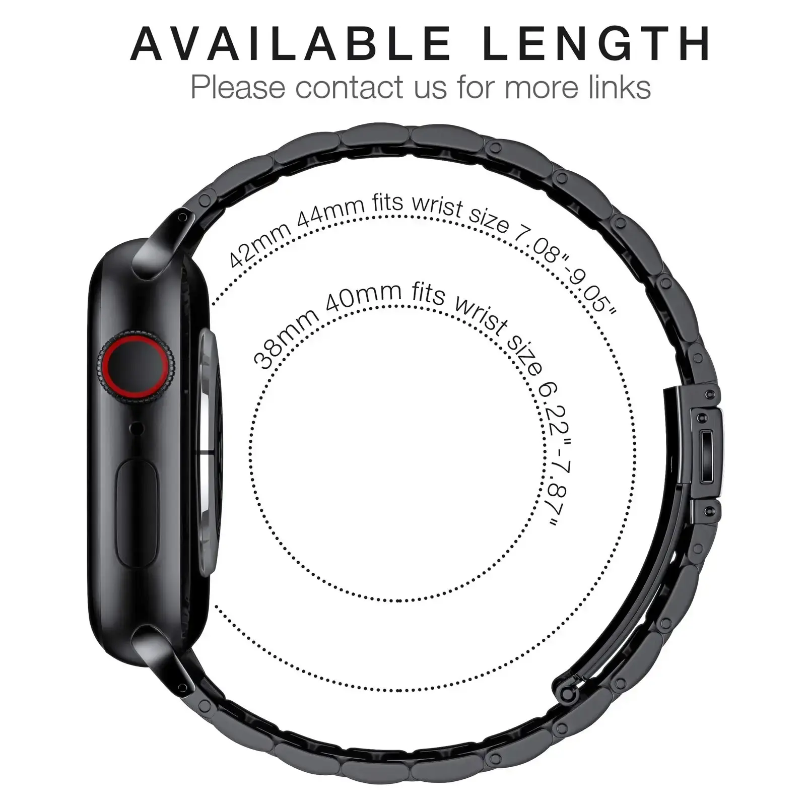 TPU Protector Case+Metal Strap For Apple Watch Ultra Band 49mm 45/44mm 41mm 40/38 Stainless steel Bracelet series 3 5 6 se 7 8 9