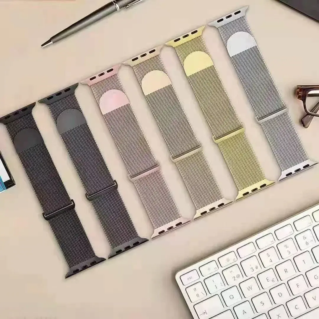 Milanese Strap For Apple Watch Band Ultra 2 49mm 46mm 42mm 45mm 41mm 38 44mm Bracelet For iWatch Series 10 9 3 6 5 SE 7 8 Strap