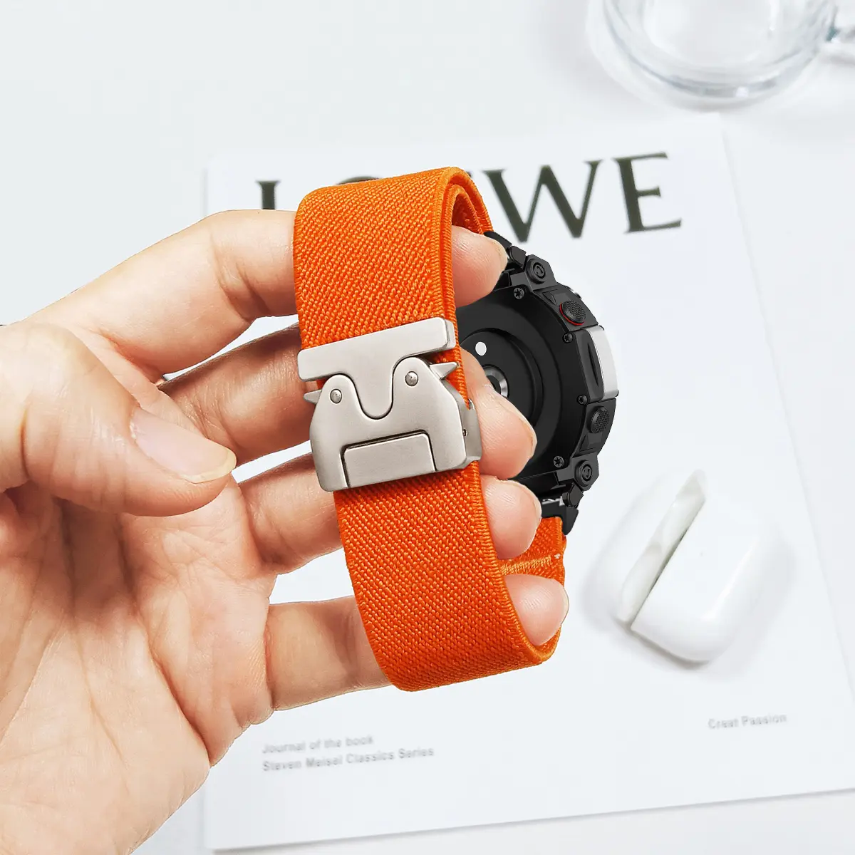 Nylon Strap for Amazfit T-rex 2 3 Watch Ultra Elastic Sports Loop Wrist Watch Bracelet Correa For Amazfit Trex Pro T Rex Band