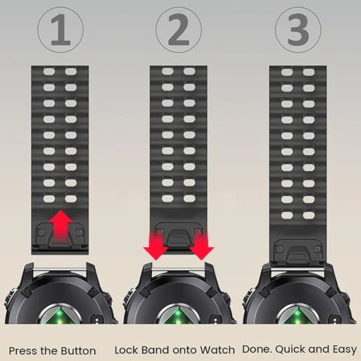 26mm 22mm Silicone Strap For Garmin QuickFit Band Fenix 8 47mm 51 7X 7 7S 6X 6 Pro 5 5X Epix 2 Forerunner 965 955 945 Instinct 2