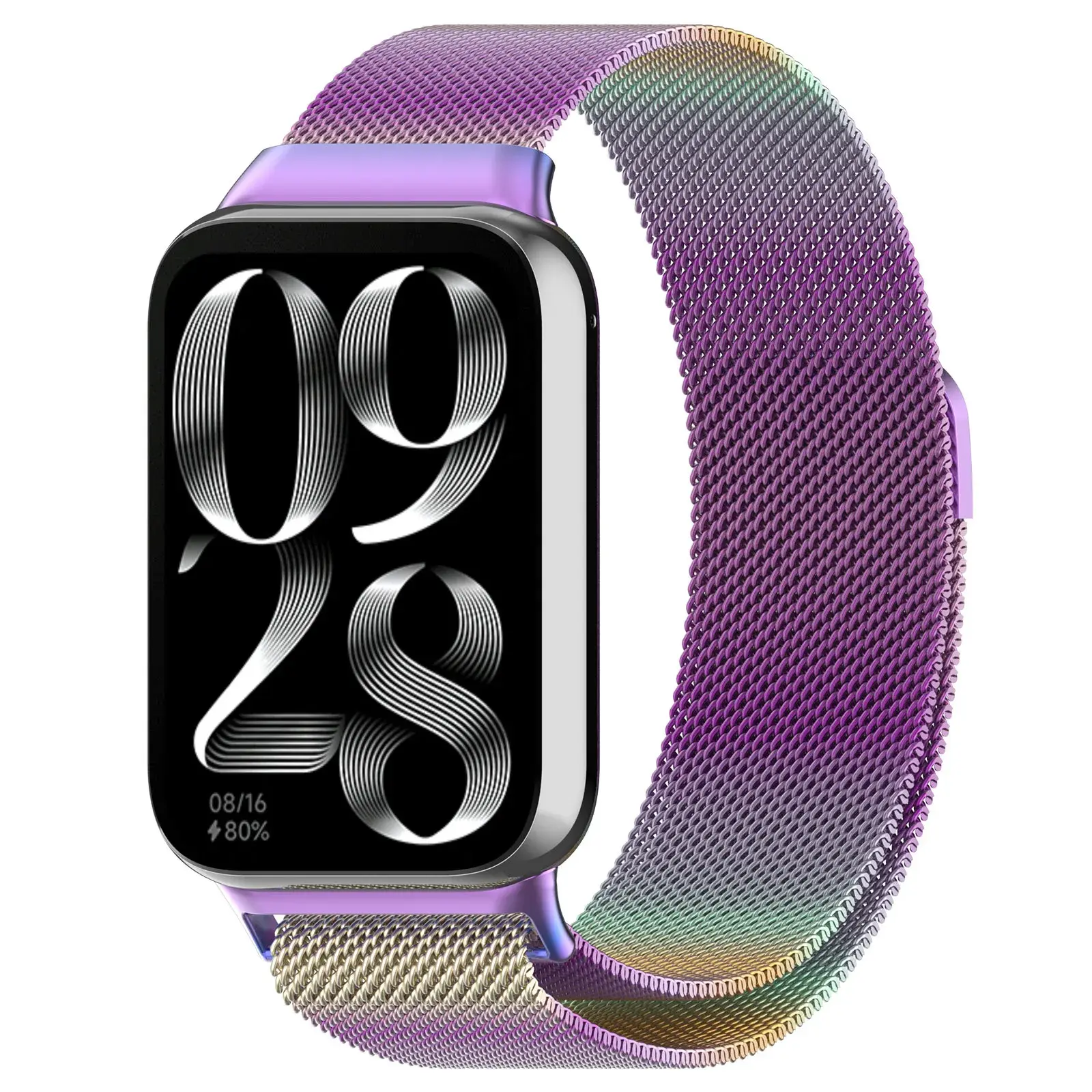 Metal Strap For Xiaomi Mi Band 8 Pro Milan Magnetic Samrt Wristband Stainless Steel Replacement Bracelet for Redmin Watch 4 band