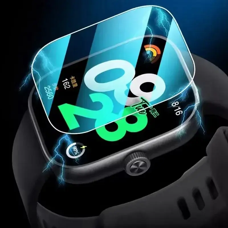 1-5PCS Tempered Glasss for Xiaomi Redmi Watch 4/5 Active/5Lite Screen Protector Protective Glass Easy to Install Tempered Glasss