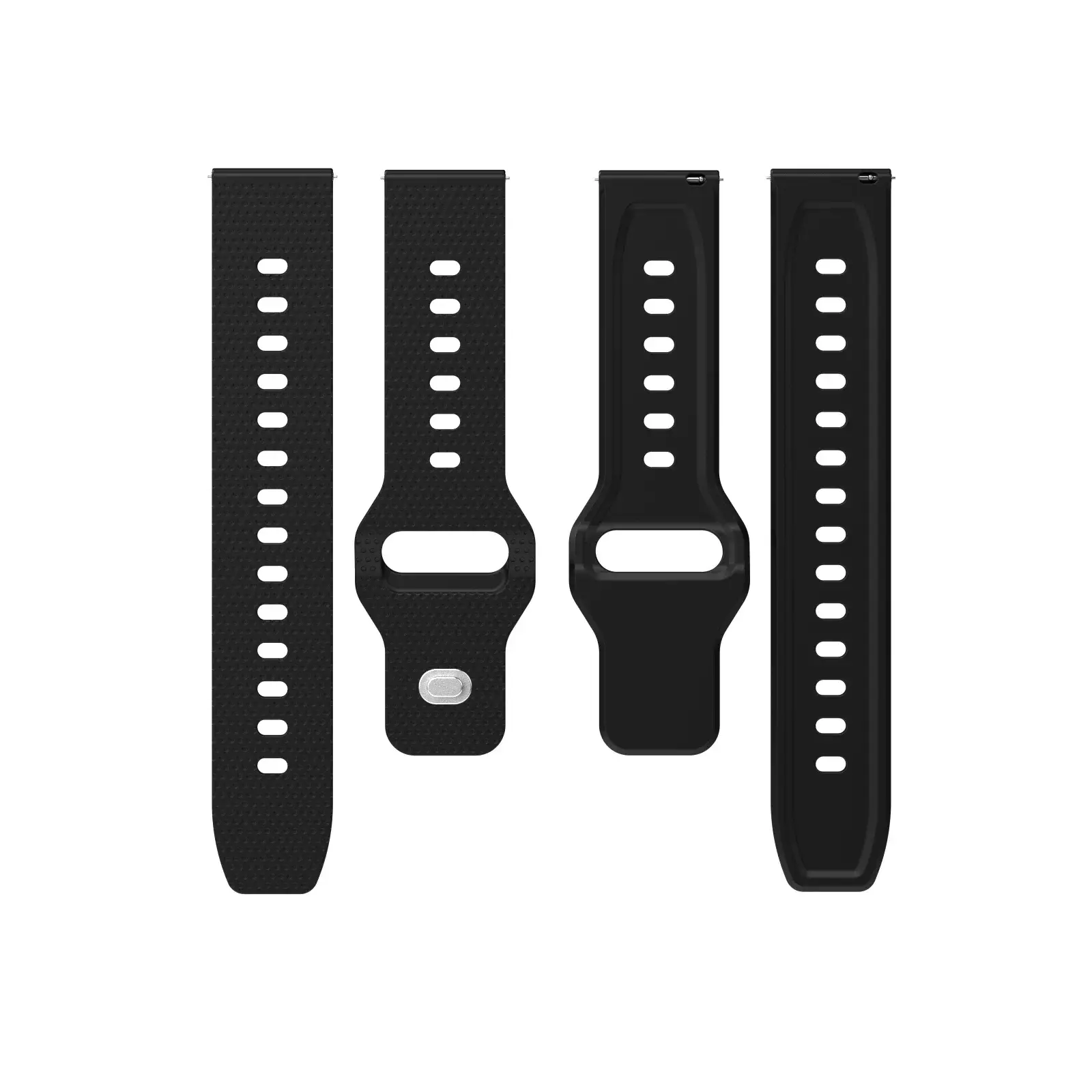 20mm 22mm Silicone Watch Strap for Samsung 46mm/Galaxy Watch3 45mm/Gear S3 Frontier, Sports Watch Band Compatible for Huawei