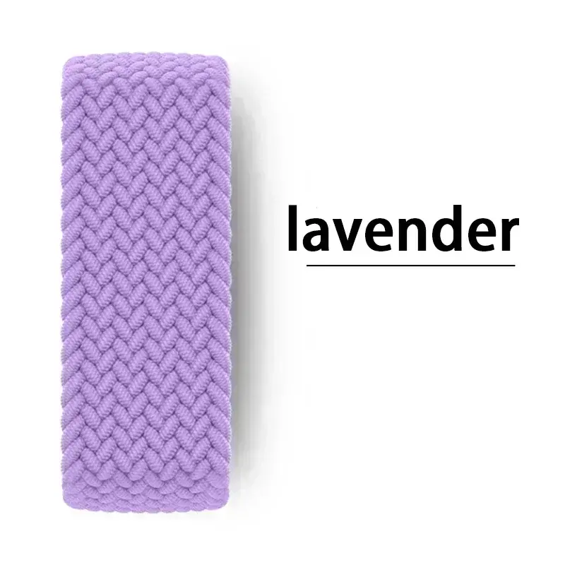 Braided Solo Strap For Apple Watch Band 45mm 49mm 44mm 42mm 41mm 40mm Nylon Correa Bracelet iWatch series 9 7 SE 6 8 5 Ultra 4 3