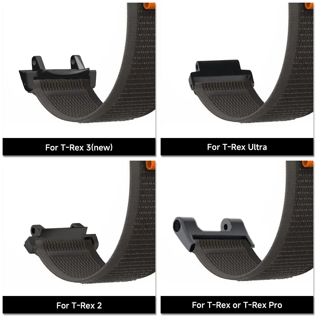 For Amazfit T-Rex 2 3 Strap Accessories Magnetic Nylon Braided sport Bracelet Correa For Huami Amazfit T-Rex T RexPro Correa