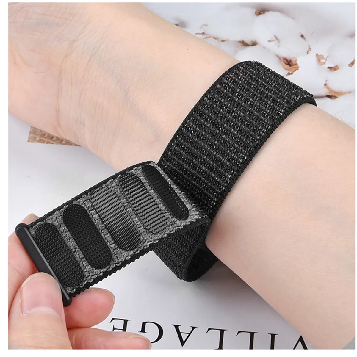 Nylon Strap for Samsung Galaxy Watch 8 44mm 40mm/8 Classic braided loop Bracelet Sport Watchband Correa for Watch 8 Classic Band
