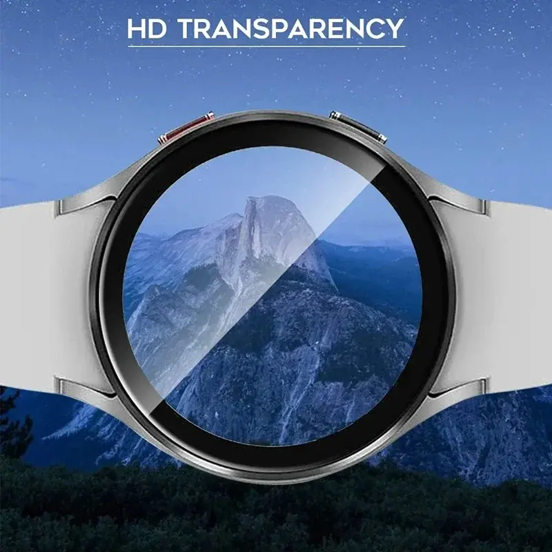 100D Screen Protector For Samsung Galaxy Watch 6 40mm 44mm Tempered Glass on galaxy Watch6 Classic 43mm 47mm watch5 Pro 45mm