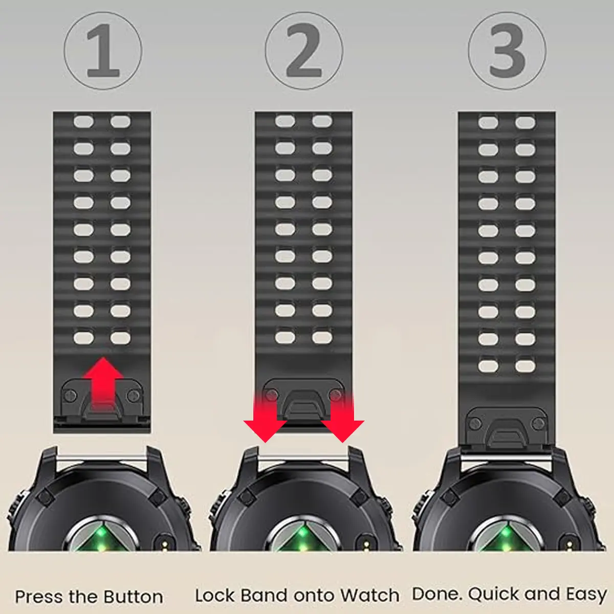 26mm 22mm Silicone Strap For Garmin QuickFit Band Fenix 8 47mm 51 7X 7 7S 6X 6 Pro 5 5X Epix 2 Forerunner 965 955 945 Instinct 2