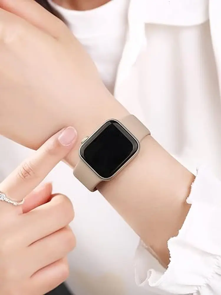 For Apple Watch Band 45mm 44mm 49mm iWatch Strap 41mm 40mm 38mm 42mm Sport correa bracelet iwatch Series 8 7 9 SE 4 3 5 Ultra 6