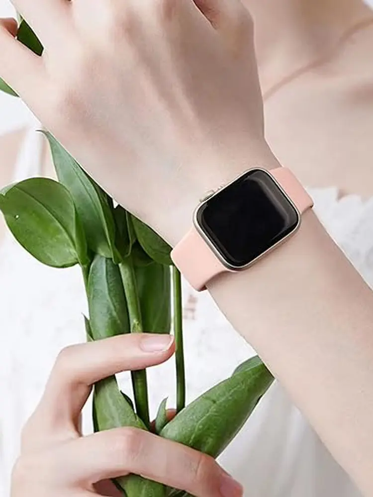 For Apple Watch Band 45mm 44mm 49mm iWatch Strap 41mm 40mm 38mm 42mm Sport correa bracelet iwatch Series 8 7 9 SE 4 3 5 Ultra 6