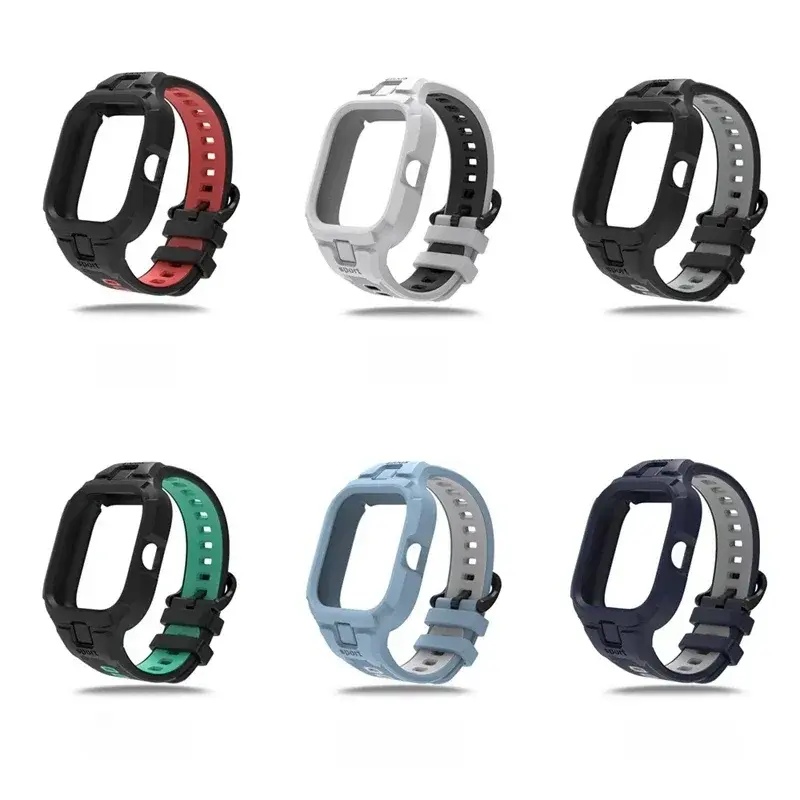 For Xiaomi Redmi Watch 3 4 Sport Strap Soft TPU Wristband Repacement Silicone Watchband Smartwatch Accessories Correa Belt Parts