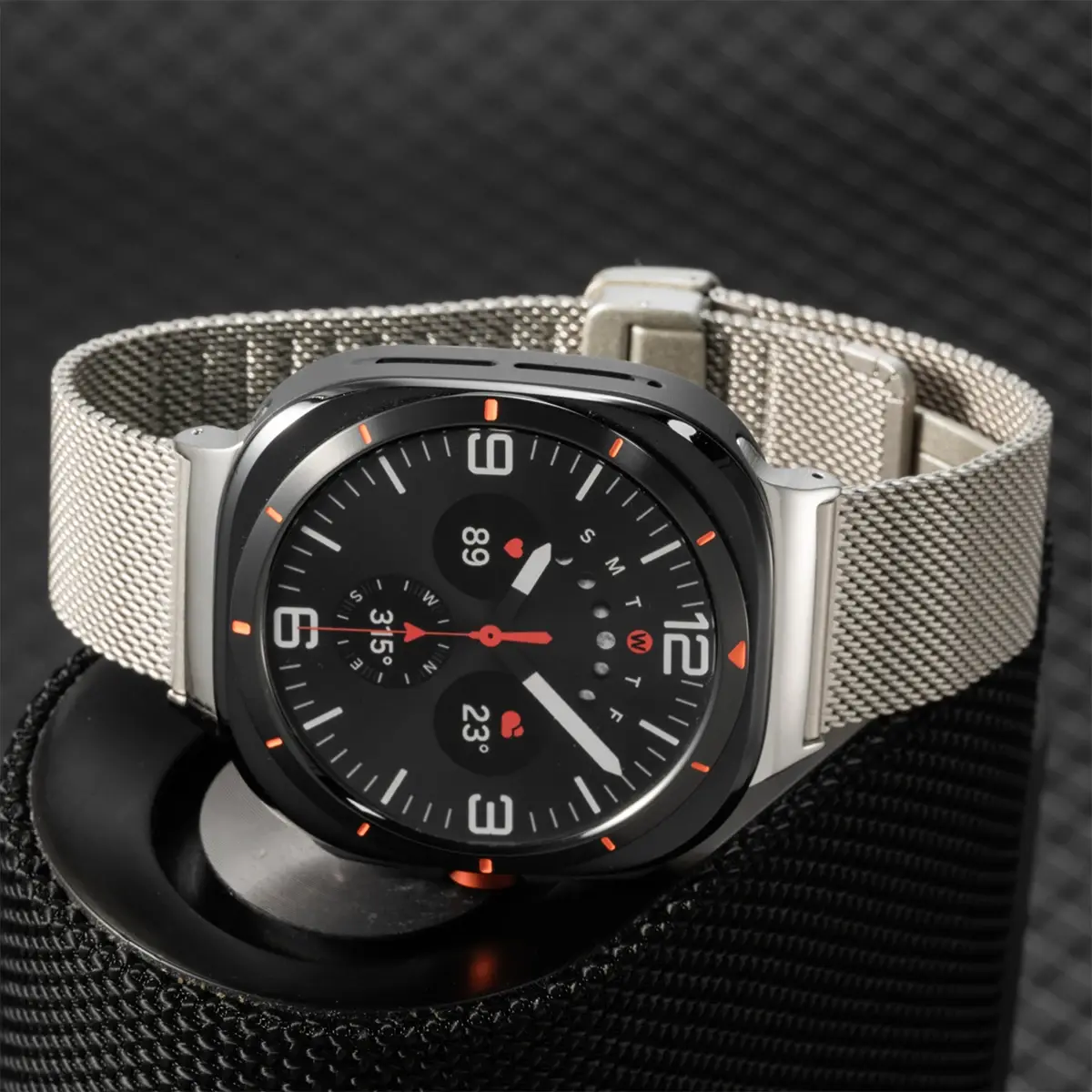 For Samsung Galaxy Watch Ultra Strap 47mm Accessories Magnetic Milan Folding Buckle Correa for Galaxy Watch 7 Ultra Band