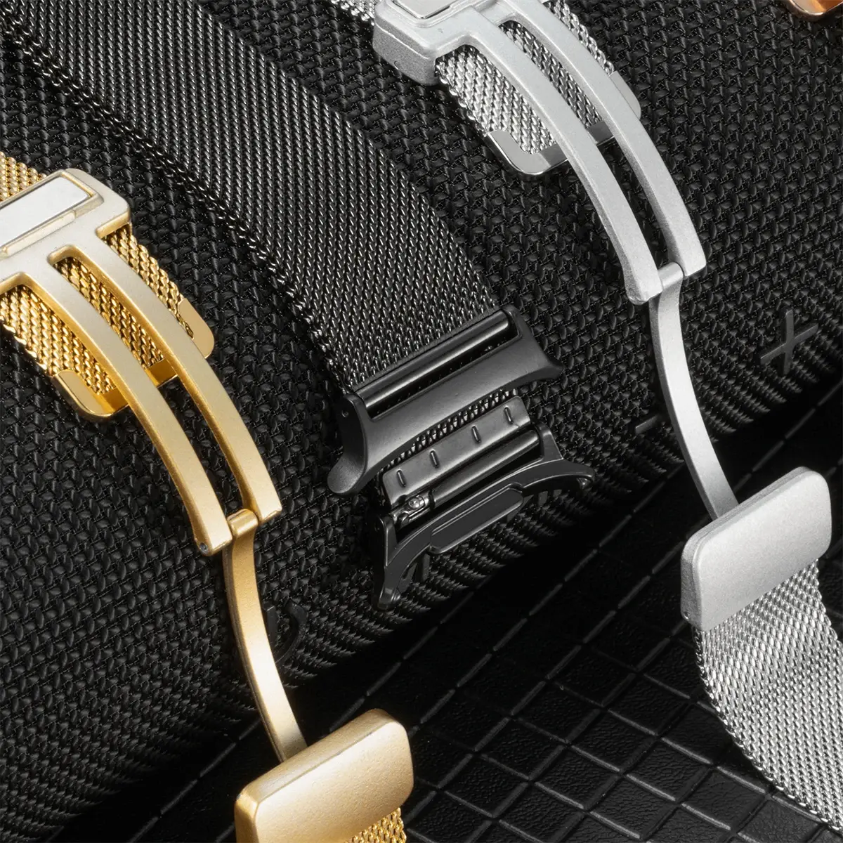 For Samsung Galaxy Watch Ultra Strap 47mm Accessories Magnetic Milan Folding Buckle Correa for Galaxy Watch 7 Ultra Band