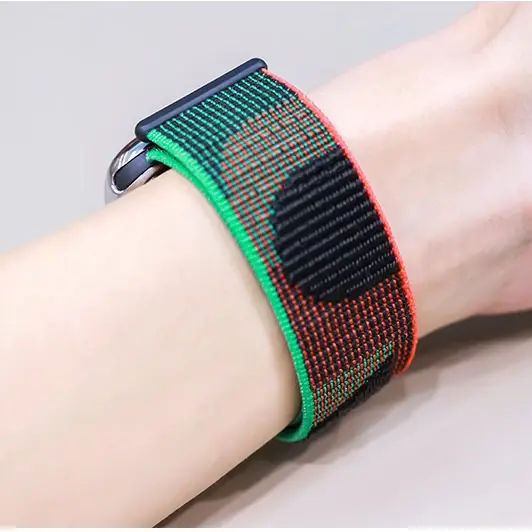 Nylon loop For Apple Watch Band Ultra 2 49mm 44mm 40mm 45mm 41mm Sport pride Bracelet iwatch Strap Series 9 8 se 7 6 5 4 3