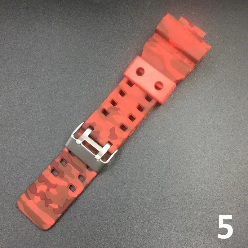 16mm Silicone Rubber Watch Band Strap Replacement Black Waterproof Watchbands Accessories