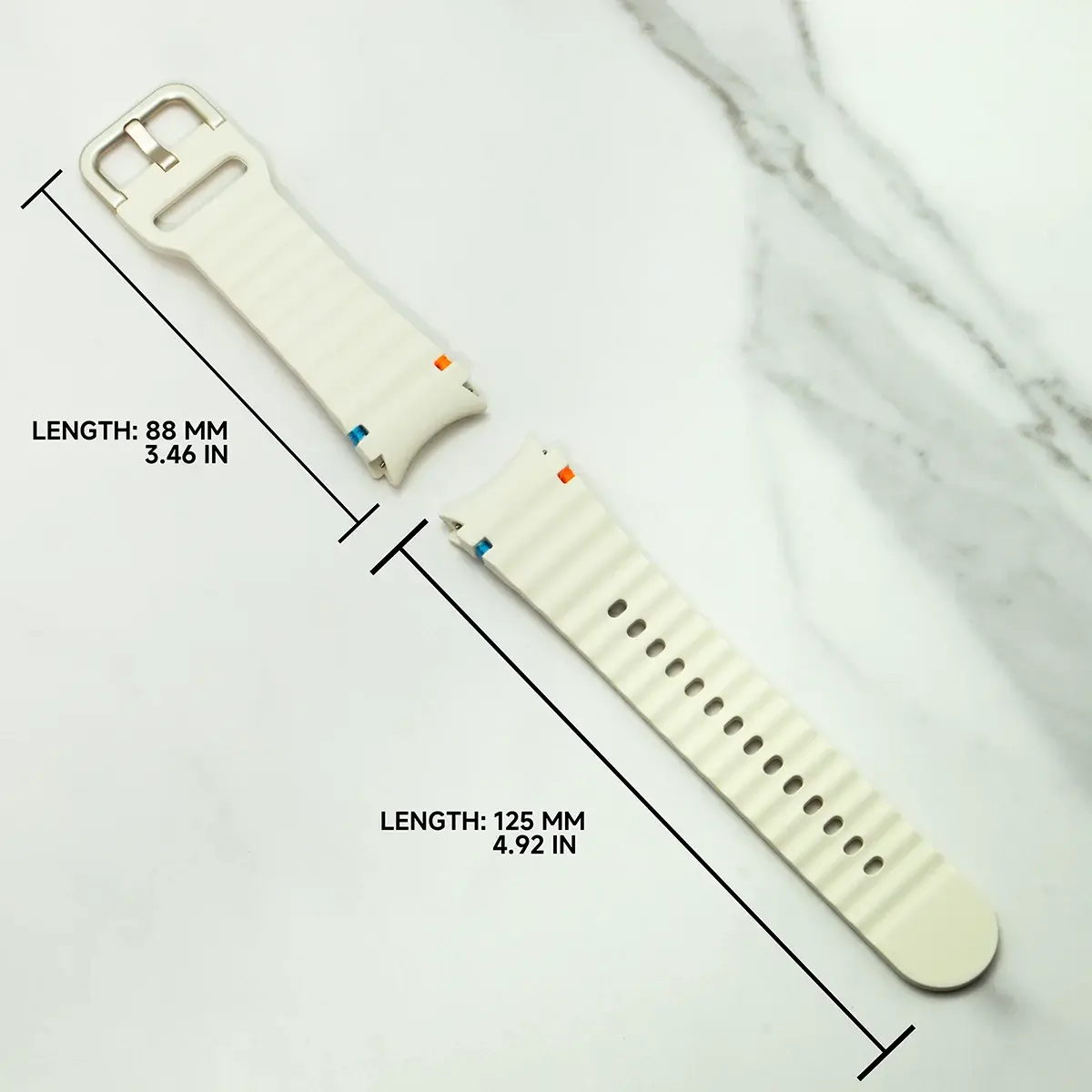 Silicone Strap For Samsung Galaxy Watch 7 6 5 4 44mm 40mm 5 45mm 20mm Bracelet for Galaxy Watch 6 4 classic 47mm 43mm 46 42 band